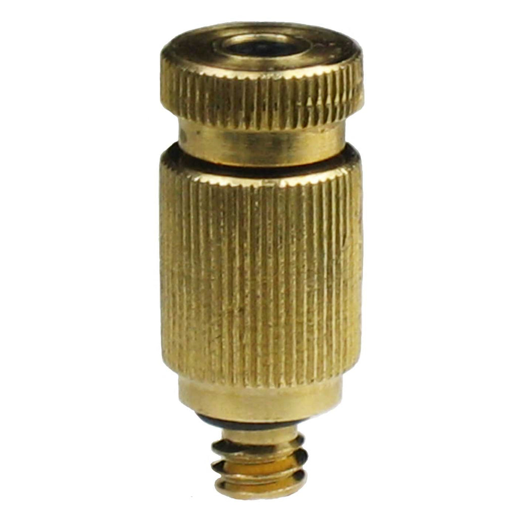Misting Brass AntiDrip Nozzle No Filter - 20qty