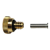 brass mist nozzle, misting nozzle, cleanable nozzle, 10/24, 12/24