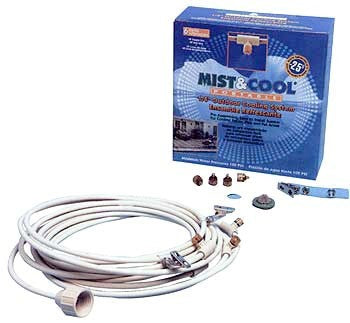 1/4" PORTABLE MIST COOLING SYSTEM (6 MISTING NOZZLE)
